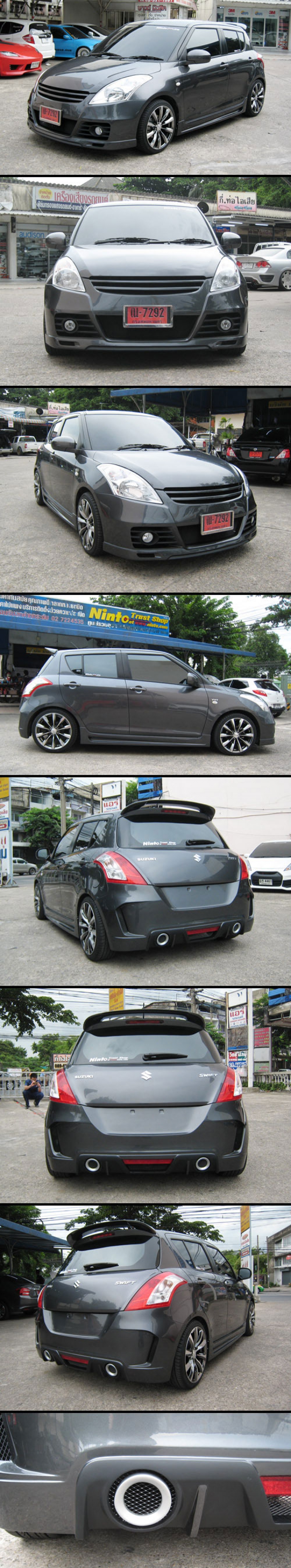 ชุดแต่ง Swift Eco ชุดแต่งรอบคัน K-Concept