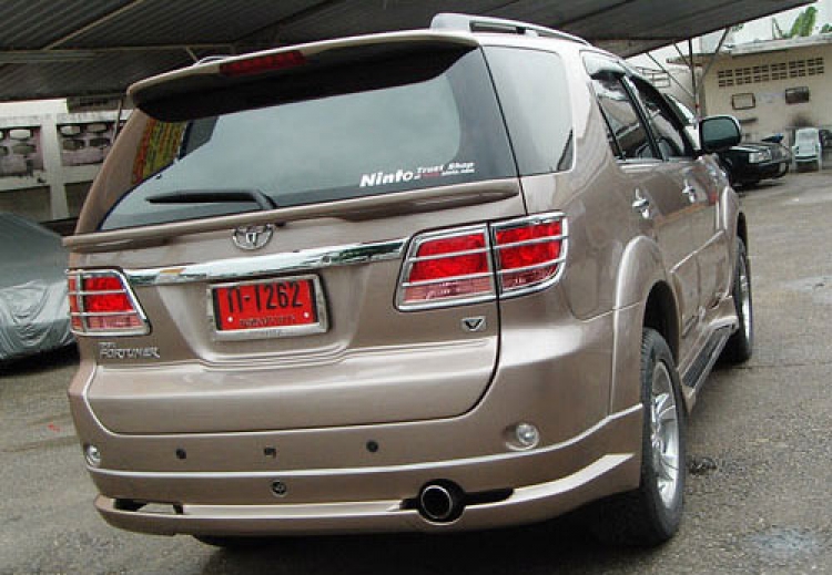 ชุดแต่ง สเกิร์ตรอบคัน Fortuner