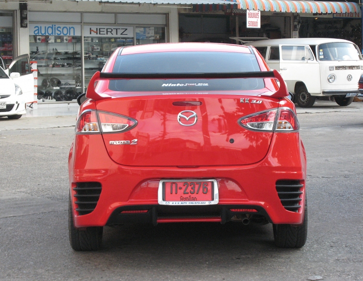 ชุดแต่ง ชุดแต่ง Mazda2 2009-2013 สปอยเลอร์ NTS1