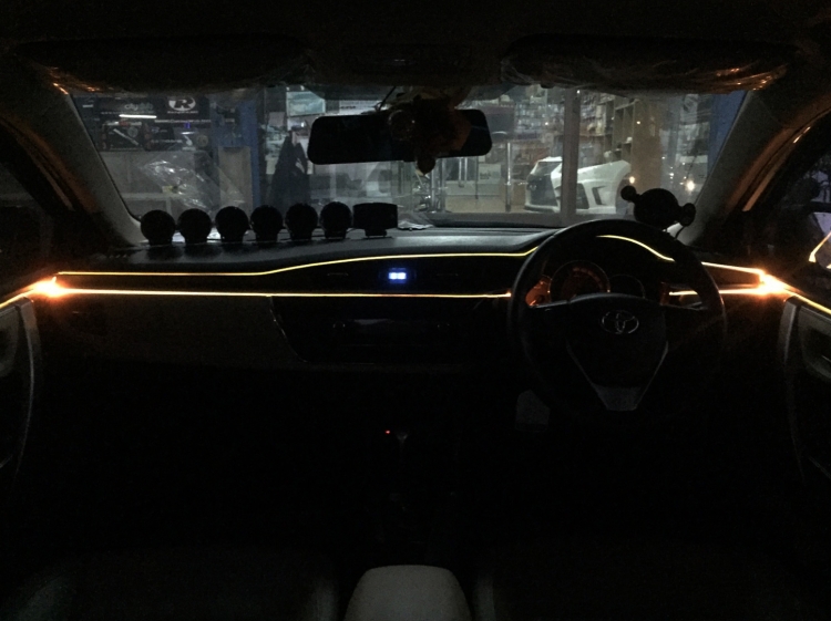 ชุดแต่ง Ambient Light ไฟแต่งในห้องโดยสาร Vios2007-2012