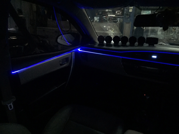 ชุดแต่ง Ambient Light ไฟแต่งในห้องโดยสาร Vios2007-2012