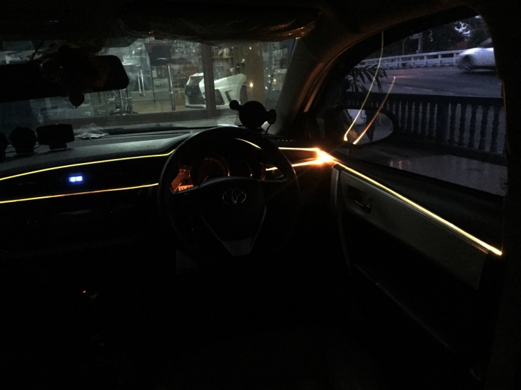ชุดแต่ง Ambient Light ไฟแต่งในห้องโดยสาร Mazda2 2020