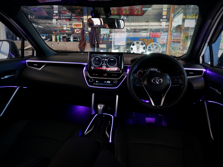 ชุดแต่ง ชุดแต่ง Toyota Cross ไฟ Ambient Light